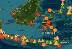 4 Gunung Api Erupsi Bersamaan Hari Ini, Semeru Berstatus Siaga