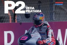 Sempat Tercecer di FP1, Veda Ega Pratama Finish Posisi 2 di Practice Moto3 Hungaria