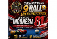 Semarak HUT ke-81 RI, Wartawan dan Mitra PWI Kaltim Bakal Adu Skill di Meja Biliar