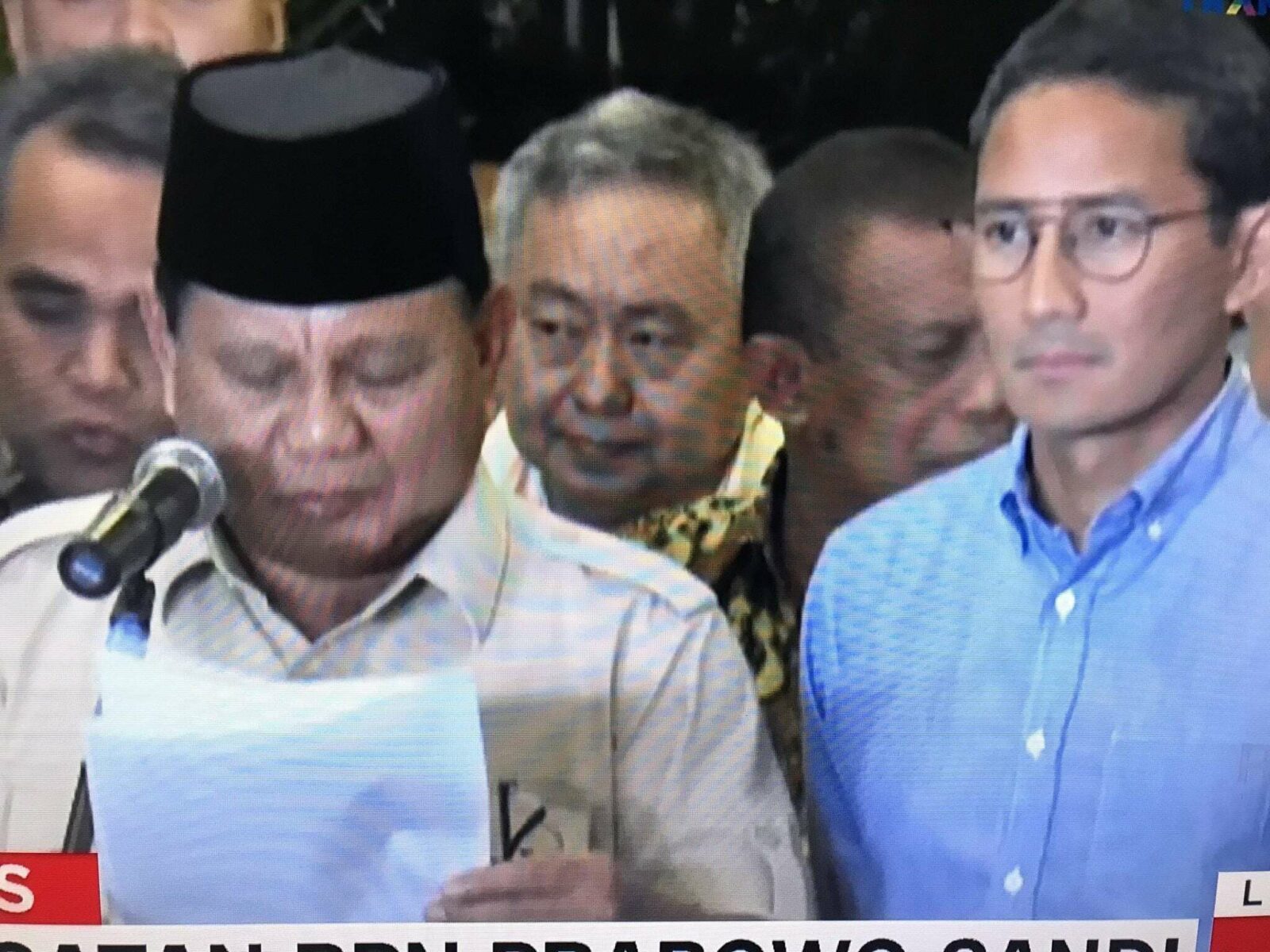 Tak Ada Ucapan Selamat, Prabowo-Sandi Tetap Hormati Keputusan MK