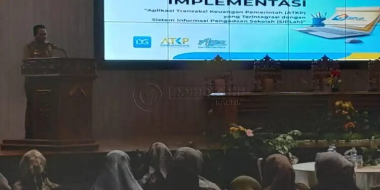 Disdik Kutim Sosialisasikan Aplikasi SIPlah dan ATKP ke Sekolah-Sekolah