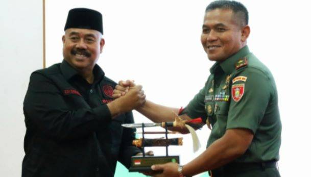 Danrem 091/ASN Siap Kawal Program Kukar Idaman