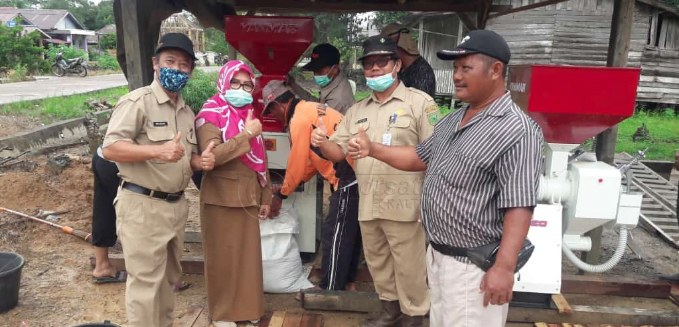 Poktan Dibantu Penggilingan Padi