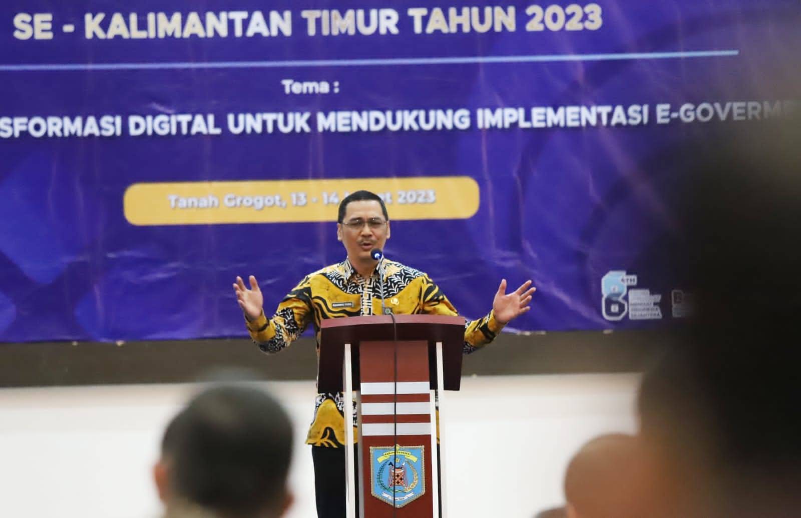 Rakorda Diskominfo Se-Kaltim, Tingkatkan Sinergitas Trasnformasi Digital