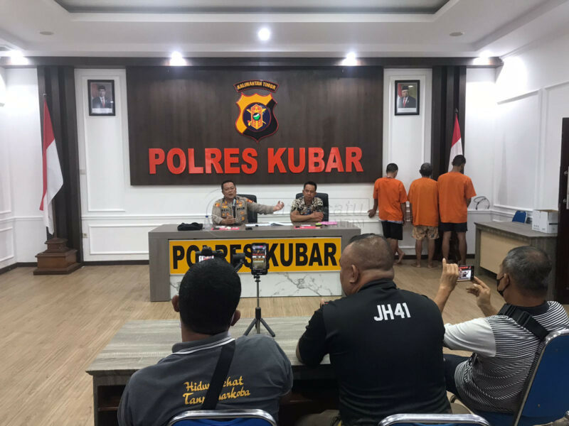 Babat Habis, Ratusan Pengedar Narkoba di Kubar Ditangkap