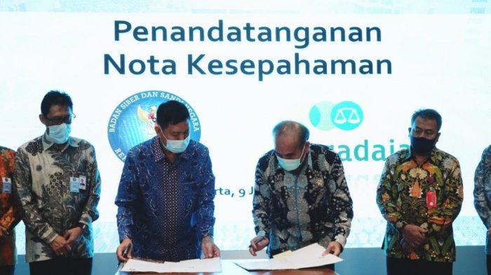 Pegadaian-BSSN Kerjasama, Komitmen Jaga Sistem Elektronik