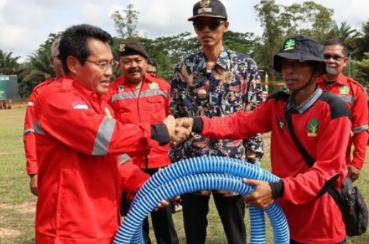 Apel Siaga Karhutla di Muara Kaman, Begini Kata Asisten III Kukar..