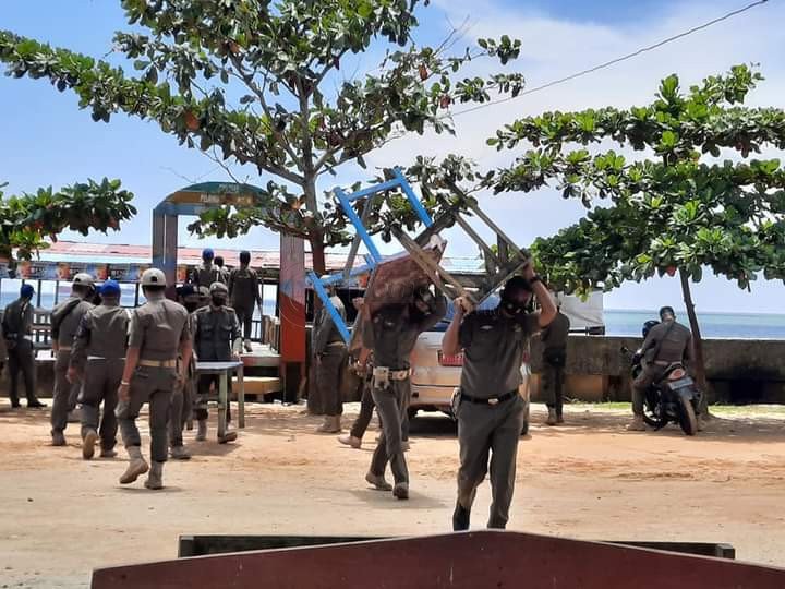 Diduga Biang Keributan, Kafe di Pantai Sipakario PPU Dibongkar