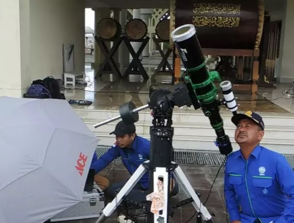 Gerhana Matahari di Balikpapan Tidak Utuh