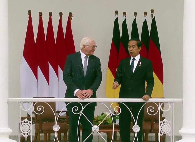 Jokowi dan Presiden Jerman Bahas Situasi Dunia Terkini