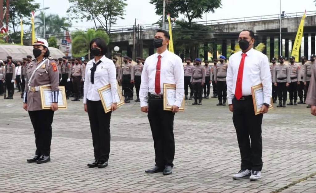 4 Personel Polresta Samarinda Raih Penghargaan Prestisius