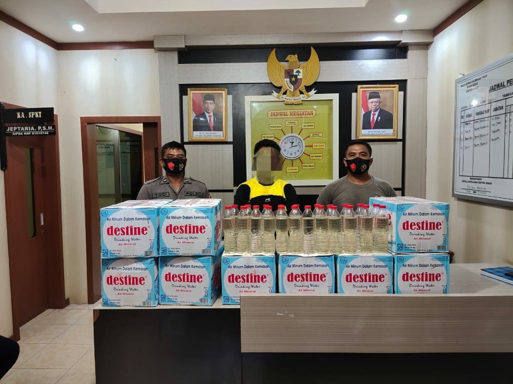 247 Botol Miras Diamankan