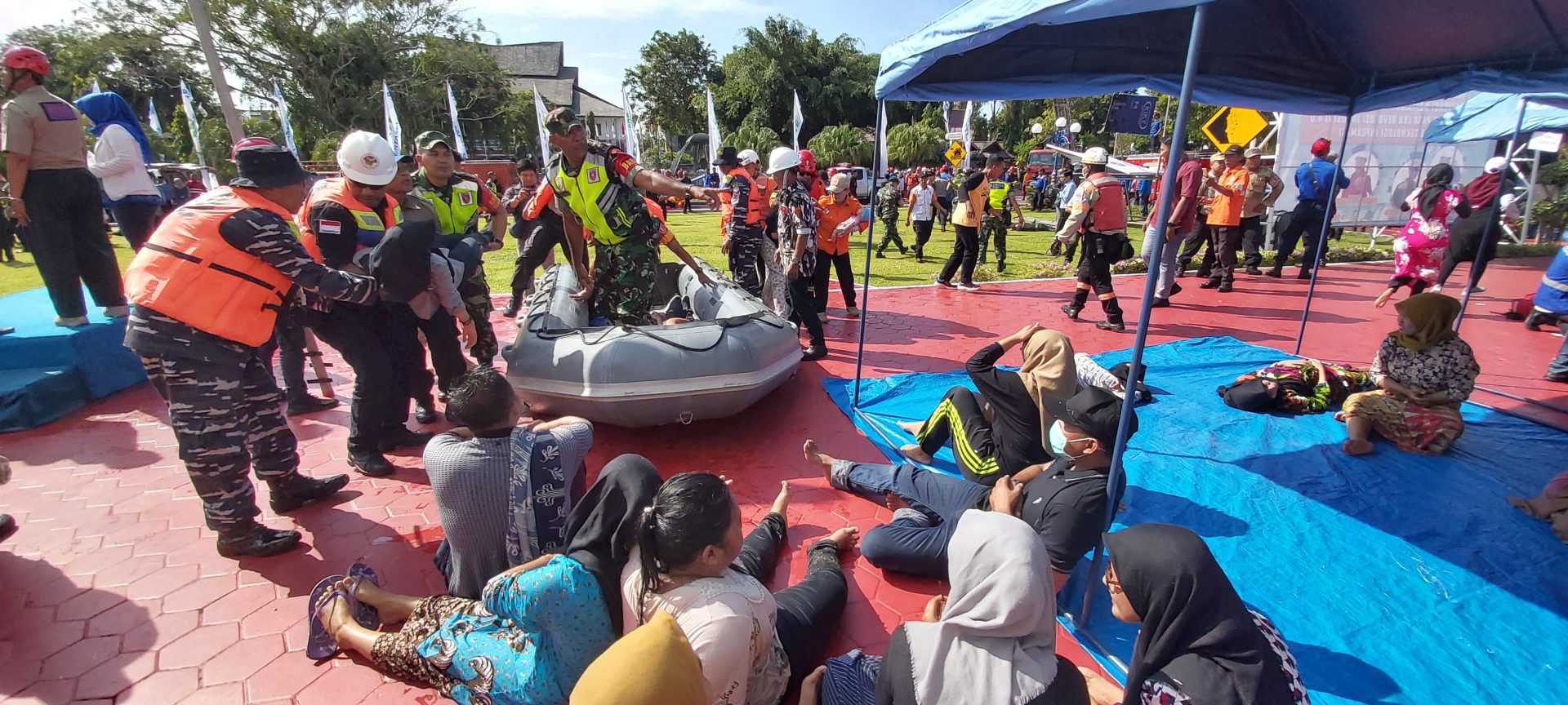 Pemkot Simulasi Penanganan Bencana