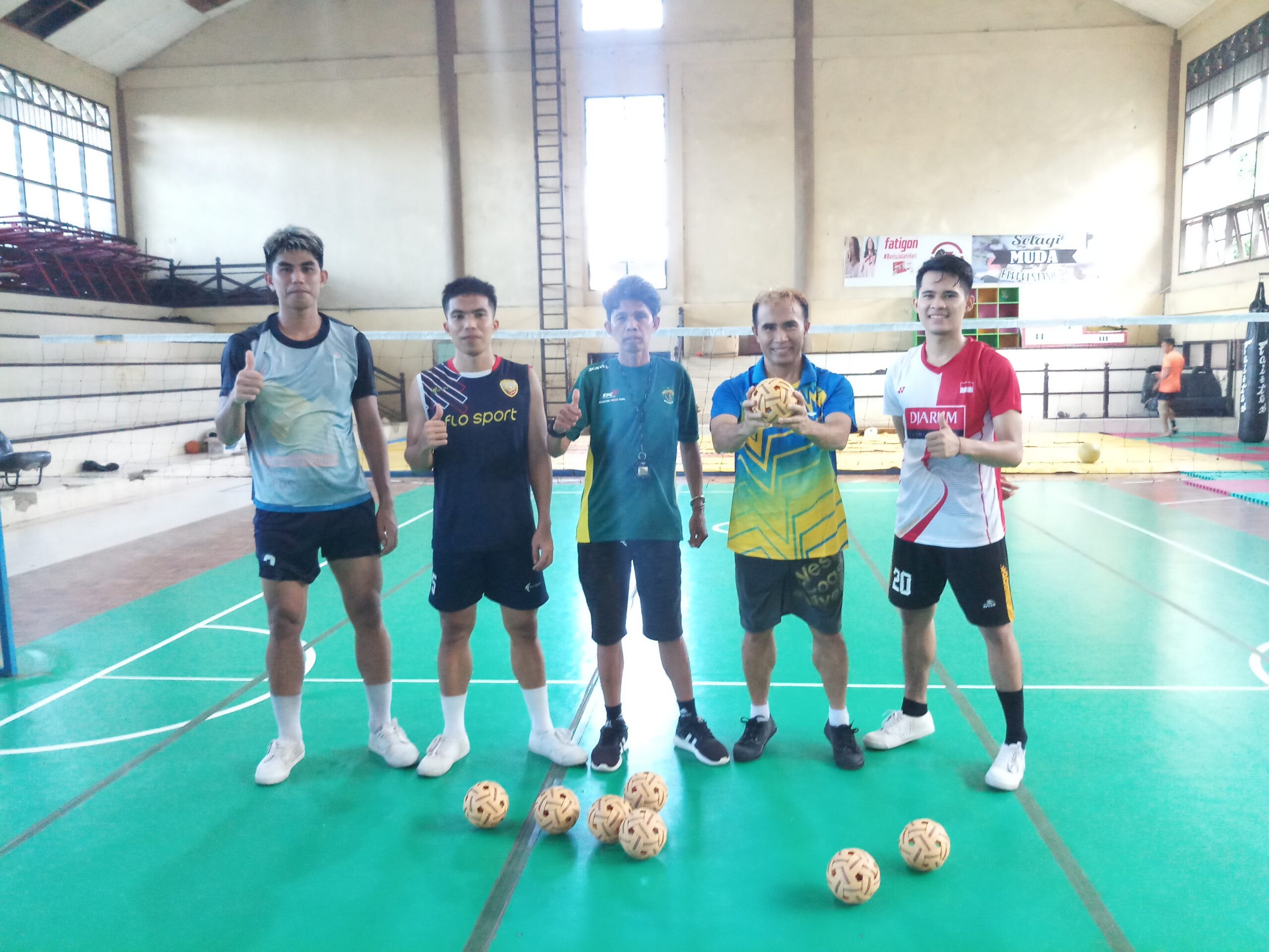 Sepak Takraw Kaltim Bersiap ke Makassar