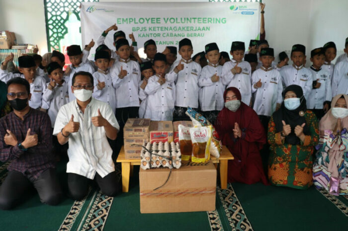 BPJAMSOSTEK Berau Gelar Employee Volunteering