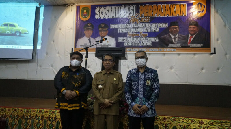 BPKAD Kutim Gelar Sosialisasikan Perpajakan, Libatkan Bendahara di 57 SKPD