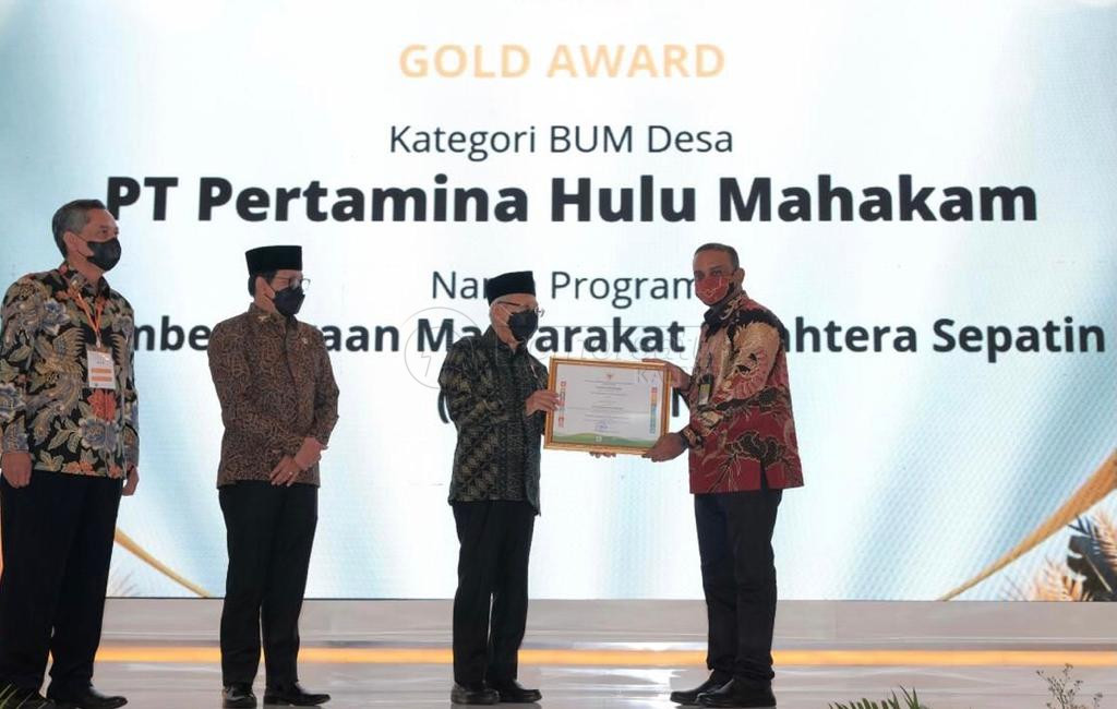 PHM Terima Gold Award dari Kementerian Desa PDTT