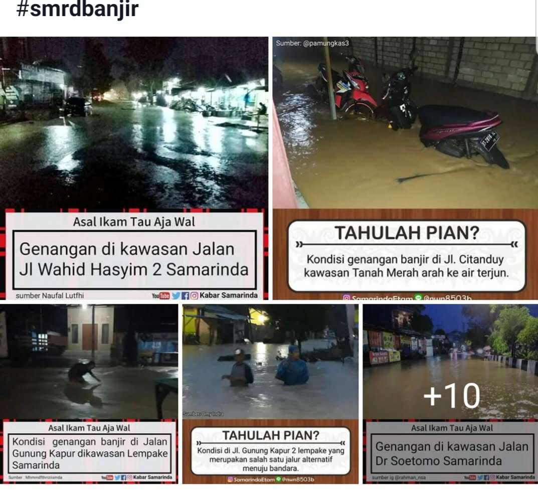 Banjir Lagi, Jalur Samarinda – Bontang Lumpuh