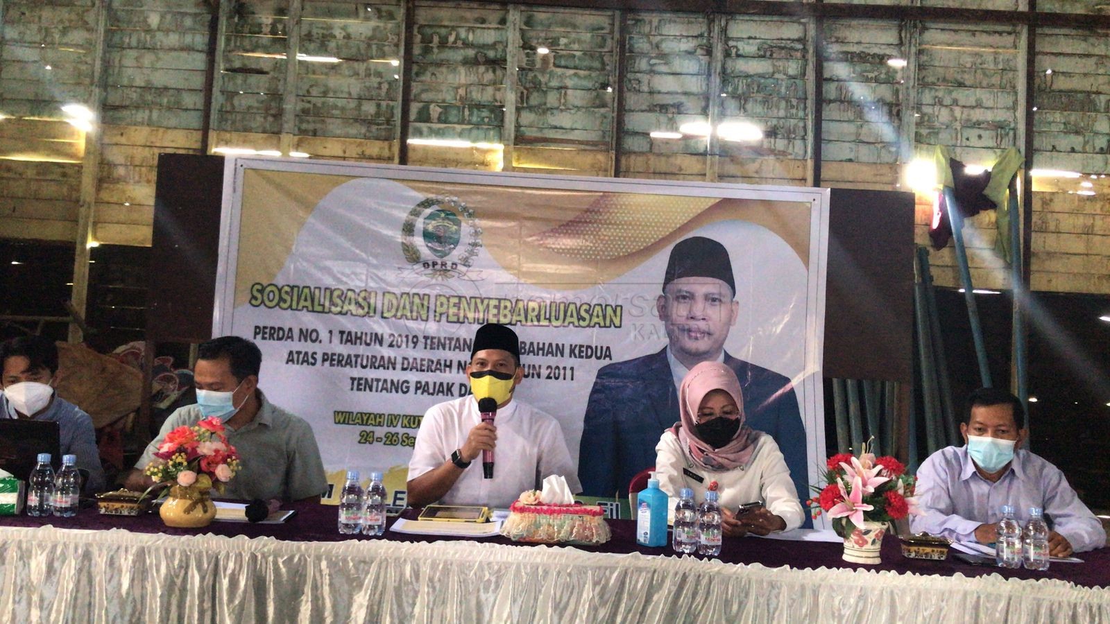 Perjuangkan Aspirasi Rakyat, Salehuddin Sukses Gelar Sosperda Pajak Daerah