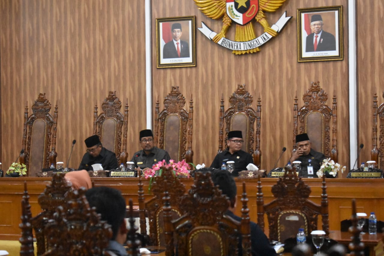 Sabaruddin Geram saat Pimpin Sidang Paripurna, Begini Ceritanya..