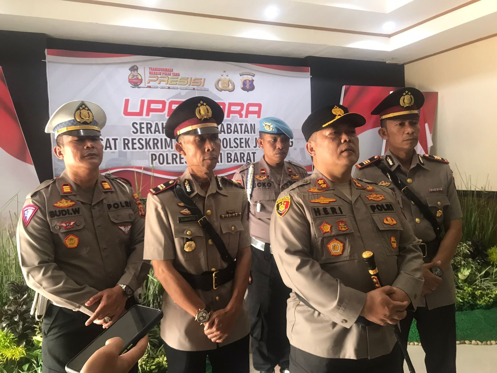 Dua Perwira Polres Kubar Dimutasi ke Polda Kaltim