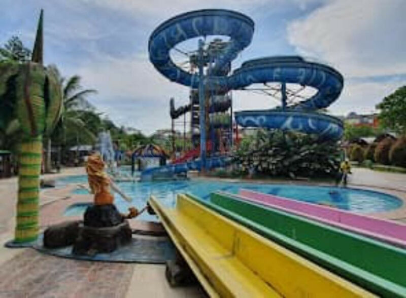 Dispar Kukar Akan Bangun Waterboom di Pulau Kumala