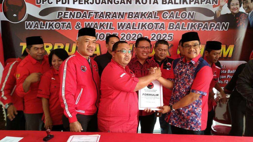 Daftar PDIP, Basir Tak Didampingi Pengurus NasDem Balikpapan