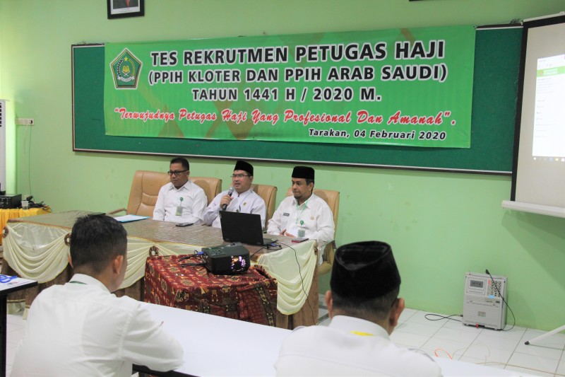 Tes Petugas Haji Tarakan Dibuka