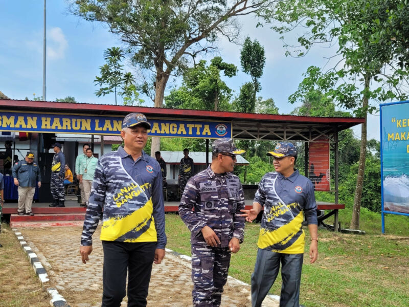 Lanal Sangatta Gelar Lomba Menembak, Jadi Ajang Koordinasi FKPD Kutim