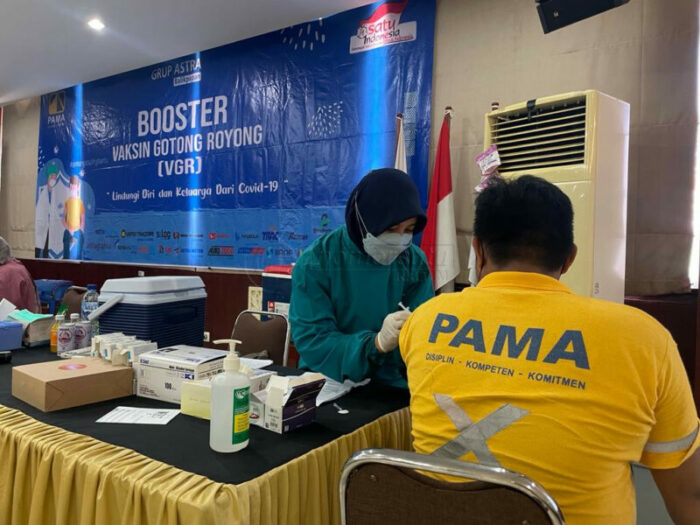 PAMA Gelar Vaksinasi Booster untuk Karyawan, Ini yang Ketiga Kalinya