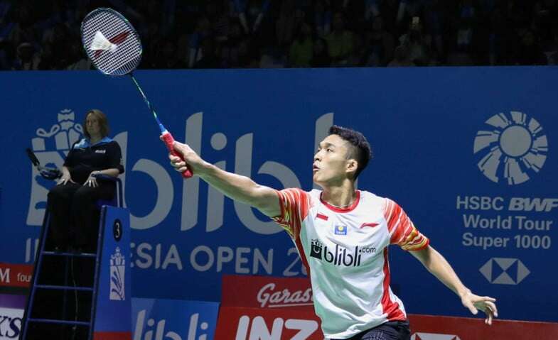 Jonatan Christie Terpincang-pincang setelah Mengalahkan Hans-Krisrtian Vittinghus