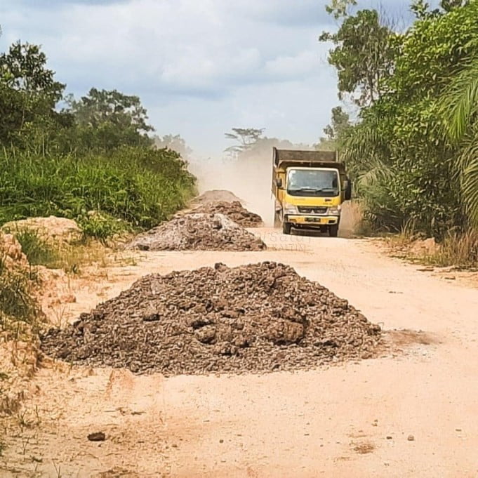 Jalan Penghubung Kelinjau Ulu Di Kutim akan Ditingkatkan