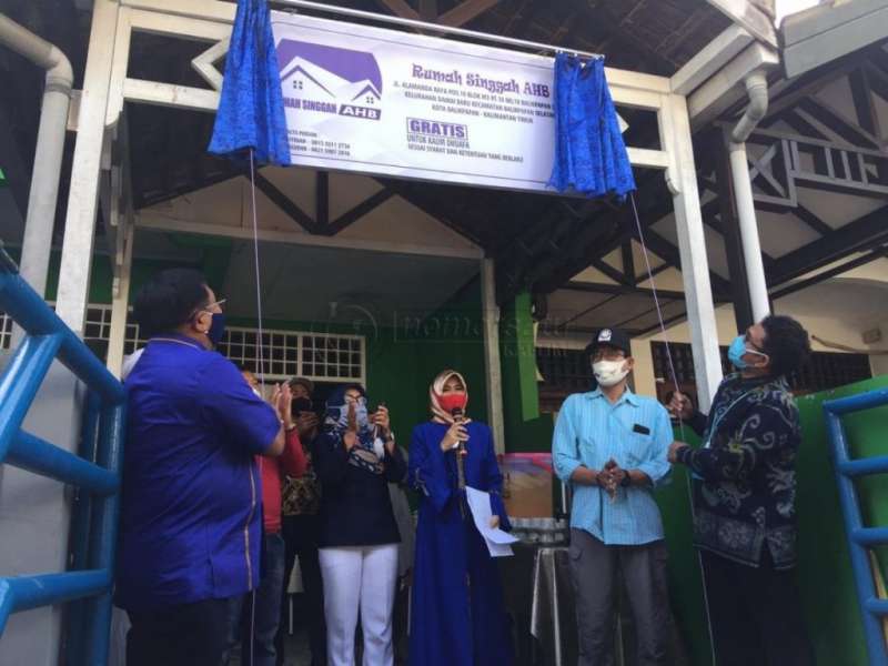 Perdana, Wali Kota Resmikan Rumah Singgah AHB