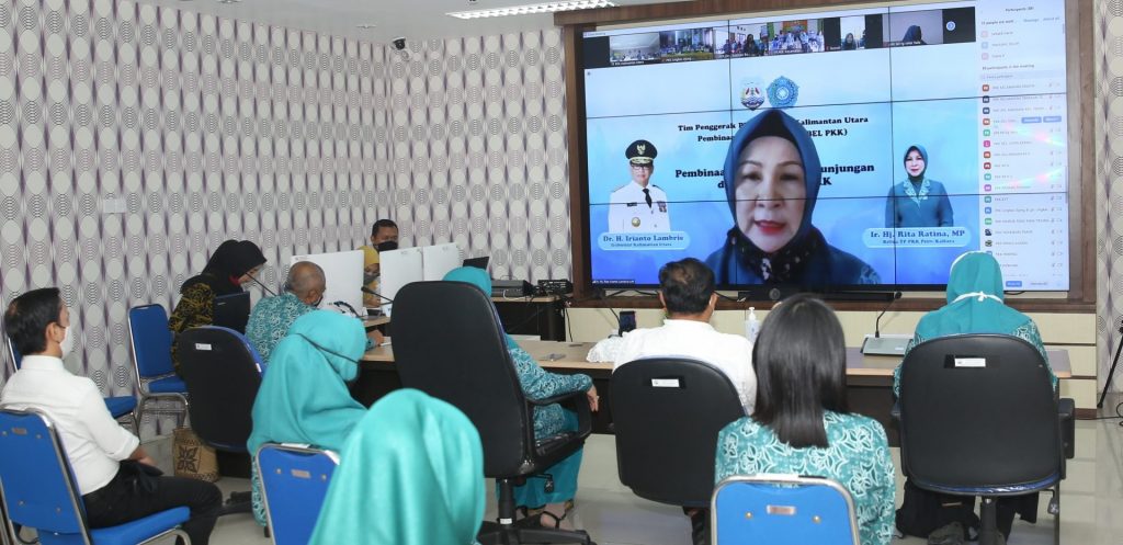 PKK Kaltara Gagas Pembinaan Virtual