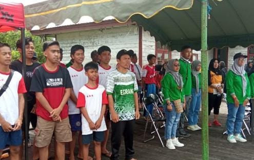 Dispora Kukar Gelar Lomba Olahraga Tradisional di Muara Muntai