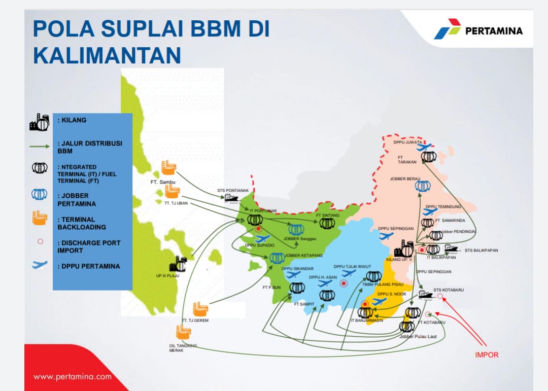 Pertamina Kaji Bangun Pipa Distribusi BBM Balikpapan-Samarinda