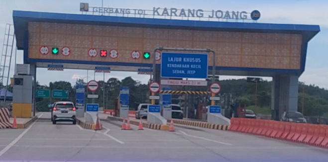 Mulai 26 April 2023 Tarif Tol Balikpapan–Samarinda Naik