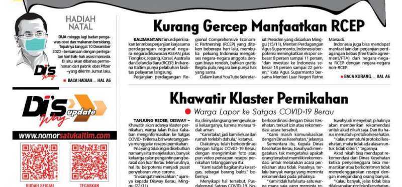 Kurang Gercep Manfaatkan RCEP