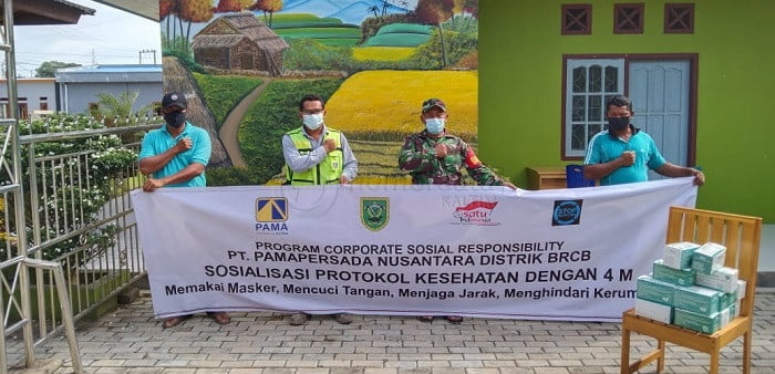 Gencar Sosialisasi Gerakan Bermasker