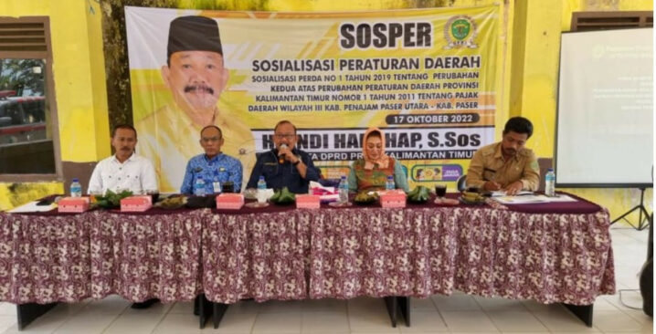 Sosialisasi Tentang Pajak Daerah, Andi Harahap Ajak Masyarakat untuk Taat Pajak