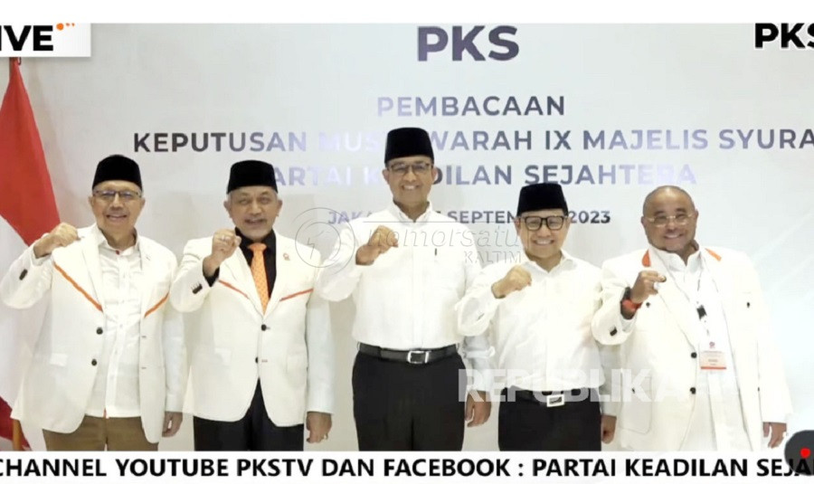 PKS Resmi Usung Anies-Cak Imin