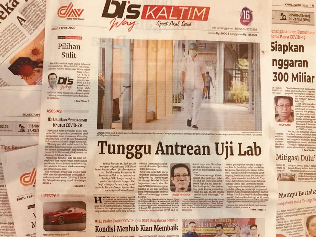 TUNGGU ANTREAN UJI LAB