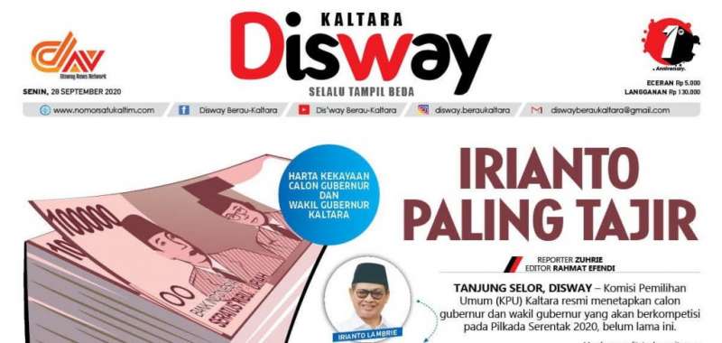 Irianto Paling Tajir