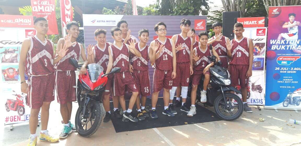 SMAN 5 Samarinda Optimistis Masuk Final di Honda DBL 2019