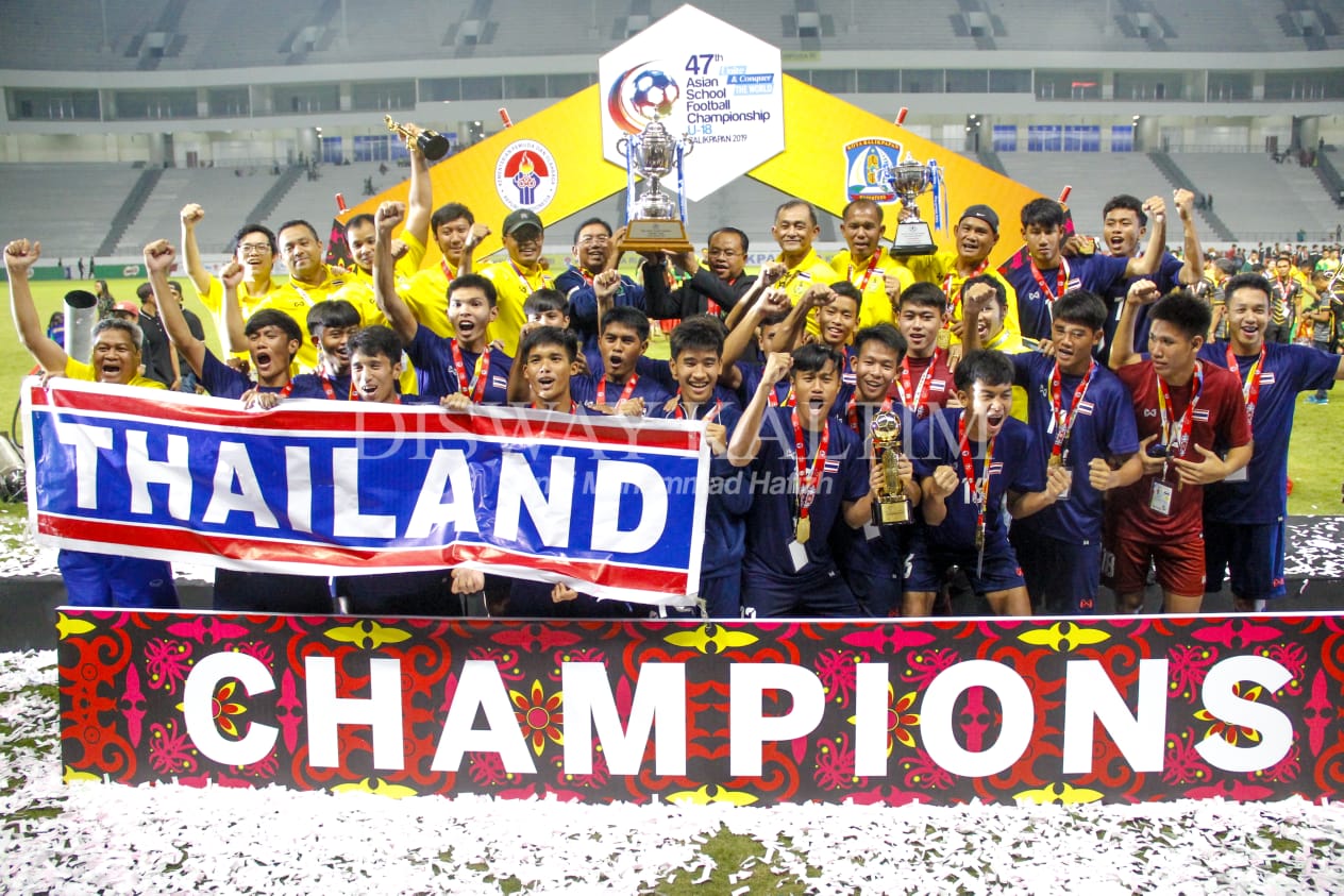 Pelajar Thailand Juara, Pertahankan Gelar ASFC 2019