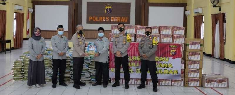 Baznas Terima Bantuan dari Polres