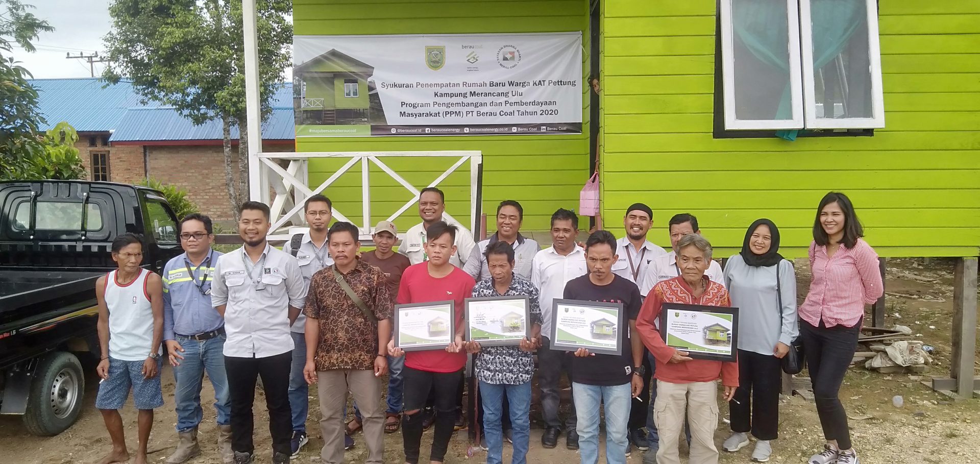 Warga Bersyukur Dapat Rumah Layak