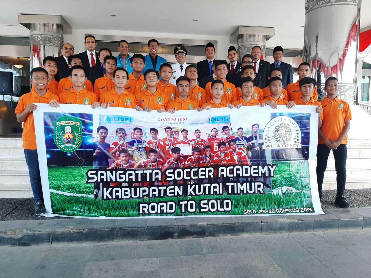 Ismu Lepas Tim Sangatta Soccer Academy Kutim Berlaga ke Solo