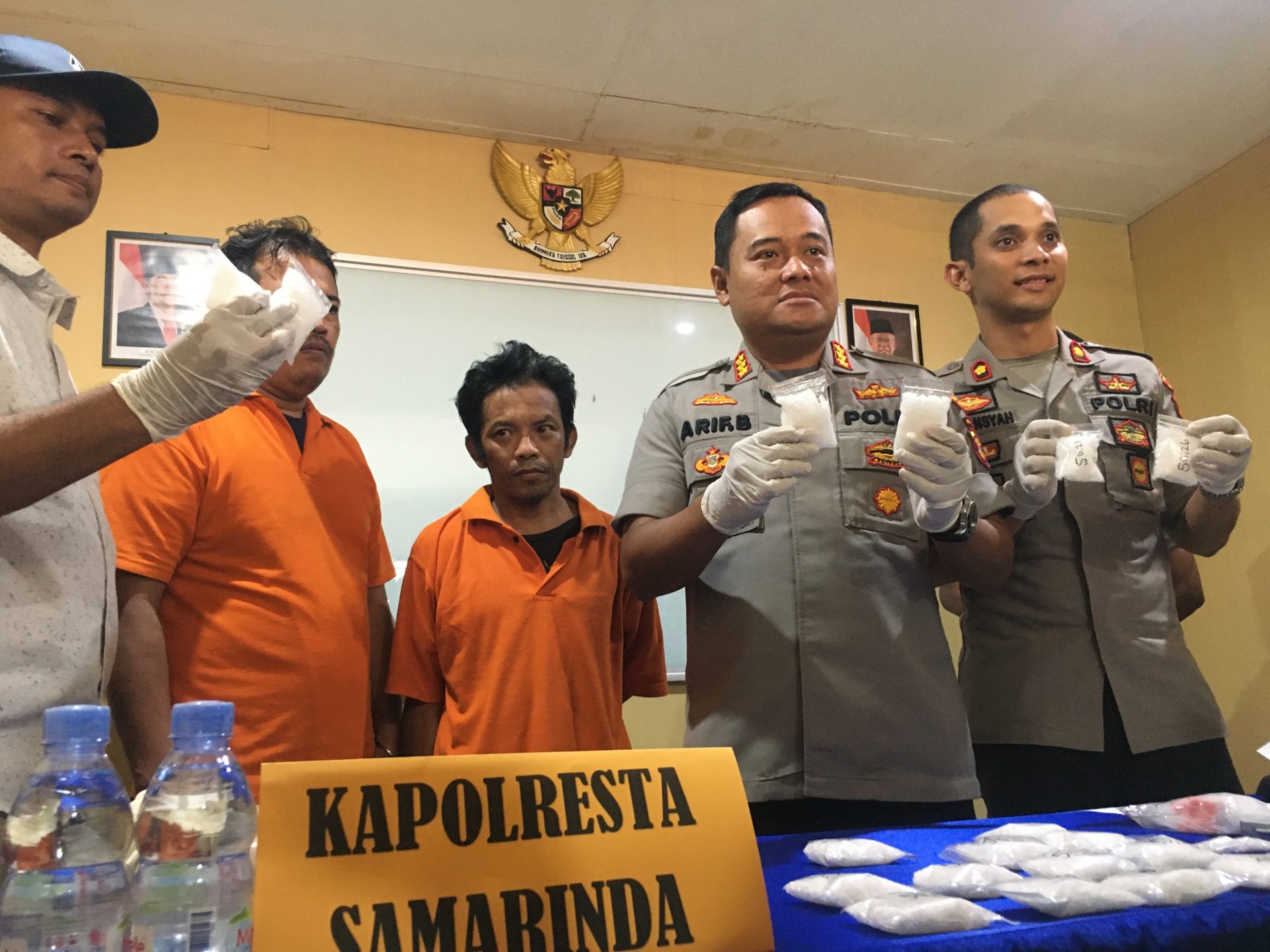 Bandar Samarinda Diringkus, 923 Gram Sabu Asal Malaysia Gagal Edar