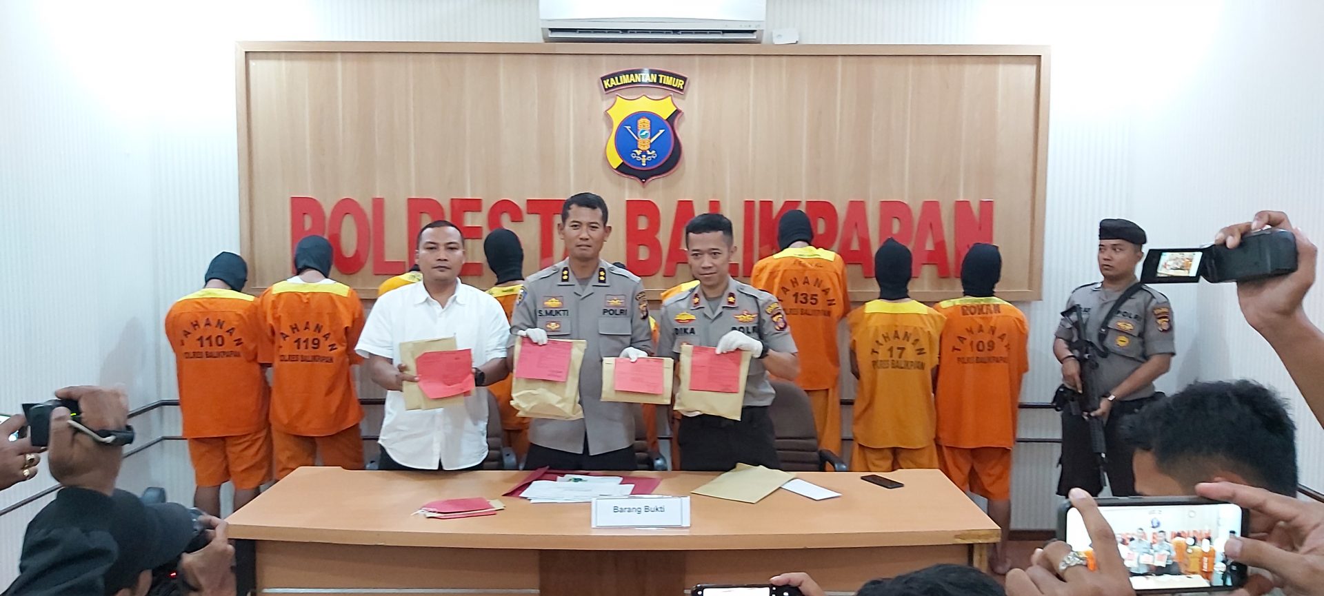 Dalam Sepekan, 9 Pengedar Sabu di Balikpapan Diringkus